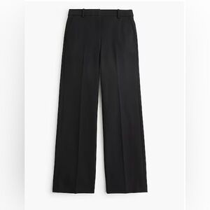 J. Crew Remy High Rise Black Wide Leg Pants